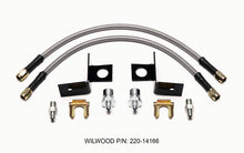 गैलरी व्यूवर में इमेज लोड करें, Wilwood Flexline Kit 14 inch -3 M10-1.00 IF 1/8 NPT Straight