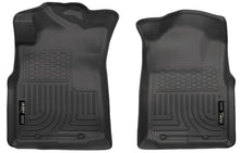 Carica l'immagine nel visualizzatore di Gallery, Husky Liners 05-15 Toyota Tacoma Crew/Extended/Standard Cab WeatherBeater Front Black Floor Liners - 2to4wheels