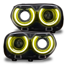 Carica l'immagine nel visualizzatore di Gallery, Oracle 15-21 Dodge Challenger RGB+W Headlight DRL Upgrade Kit - ColorSHIFT+W