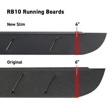 Laden Sie das Bild in den Galerie-Viewer, Go Rhino RB10 Slim Running Boards - Tex Black - 73in