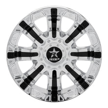 Laden Sie das Bild in den Galerie-Viewer, RBP 94R 18x9.0 6x135/139.7 BP / 5.5 BS / 10mm Offset 87mm CB Chrome w/Black Inserts Wheel