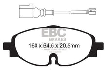 Laden Sie das Bild in den Galerie-Viewer, EBC 14+ Audi A3 1.8 Turbo Yellowstuff Front Brake Pads