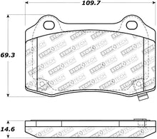 Carica l&#39;immagine nel visualizzatore di Gallery, StopTech Street Touring 10+ Camaro Rear Brake Pads
