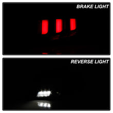 Charger l&#39;image dans la galerie, Spyder 10-12 Ford Mustang Light Bar Seq Turn Signal LED Tail Lights - Smoke ALT-YD-FM10-LED-SM