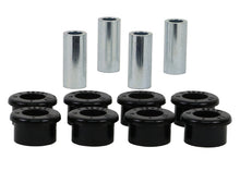 गैलरी व्यूवर में इमेज लोड करें, Whiteline Plus 1/90-02 Nissan Skyline Rear Radius Arm - Upper Inner &amp; Outer Bushing Kit