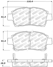 Charger l&#39;image dans la galerie, StopTech Performance 00-05 Spyder MR2 / 00 Celica GT / 04-07 xA/xB Front Brake Pads