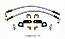 गैलरी व्यूवर में इमेज लोड करें, Wilwood Flexline Kit 14in. M10-1.00 90 Deg
