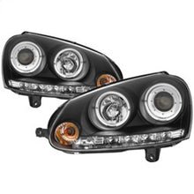 गैलरी व्यूवर में इमेज लोड करें, Spyder Volkswagen GTI 06-09/Jetta 06-09 Halogen Model Only - LED Halo DRL Black PRO-YD-VG06-HL-BK