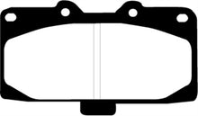 Carica l&#39;immagine nel visualizzatore di Gallery, EBC 89-95 Nissan Skyline (R32) 2.6 Twin Turbo GT-R Redstuff Front Brake Pads
