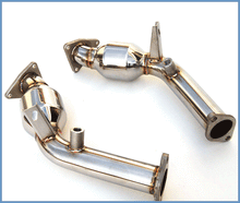 Charger l'image dans la galerie, Invidia 09+ Nissan 370Z / Infiniti G37 60mm High Flow Cat w/ Bracket