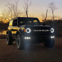 Laden Sie das Bild in den Galerie-Viewer, ORACLE Lighting 21-22 Ford Bronco Triple LED Fog Light Kit for Steel Bumper - White
