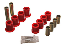 गैलरी व्यूवर में इमेज लोड करें, Energy Suspension 87-95 Nissan Pathfinder 2WD/4WD Red Front Control Arm Bushing Set