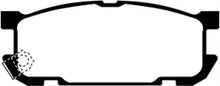 Laden Sie das Bild in den Galerie-Viewer, EBC 01-03 Mazda Miata MX5 1.8 (Sports Suspension) Ultimax2 Rear Brake Pads