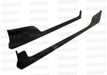 Carica l&#39;immagine nel visualizzatore di Gallery, Seibon 02-04 Honda Civic SI TR Style Carbon Fiber Side Skirts
