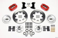 Charger l&#39;image dans la galerie, Wilwood Dynapro Dust-Boot Front Kit 12.19in Red 74-80 Pinto/Mustang II Disc Spindle only