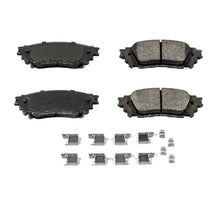 Carica l&#39;immagine nel visualizzatore di Gallery, Power Stop 15-17 Lexus NX200t Rear Z17 Evolution Ceramic Brake Pads w/Hardware