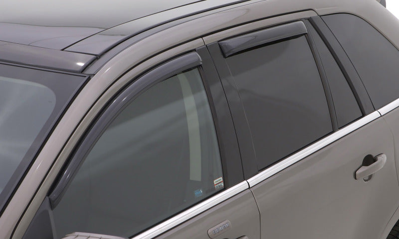 Lund 2015-2019 Chevrolet Colorado Crew Cab Ventvisor Elite 4pc - Blue Grey