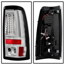 Laden Sie das Bild in den Galerie-Viewer, Spyder Chevy Silverado 1500/2500 03-06 Version 2 LED Tail Lights - Chrome ALT-YD-CS03V2-LED-C