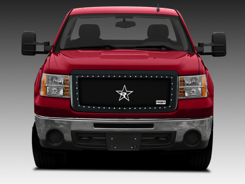 RBP NDX Series All Black Grille 07-10 GMC Sierra 2500/3500