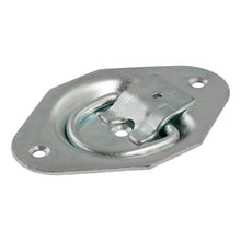 Load image into Gallery viewer, Curt 1-3/8in x 1-7/8in Recessed Tie-Down Ring (1200lbs Clear Zinc)
