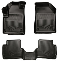 Laden Sie das Bild in den Galerie-Viewer, Husky Liners 2013 Dodge Dart WeatherBeater Black Front &amp; 2nd Seat Floor Liners