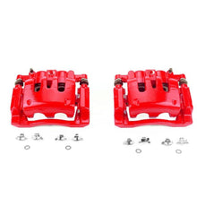 Cargar imagen en el visor de la galería, Power Stop 08-12 Ford F-250 Super Duty Rear Red Calipers w/Brackets - Pair