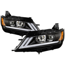 Charger l&#39;image dans la galerie, xTune 14-18 Chevy Impala (Excl Limited) DRL Halogen Proj Headlights - Blk (PRO-JH-CIM15-LB-BK)