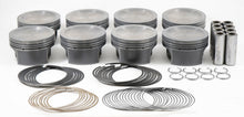 Carica l&#39;immagine nel visualizzatore di Gallery, Mahle MS Piston Set SBF 283ci 3.571in Bore 3.543in Stroke 5.933in Rod .927 Pin -16cc 9.4 CR Set of 8