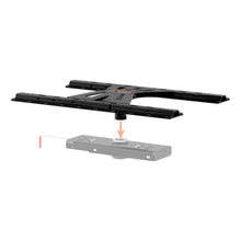 Carica l&#39;immagine nel visualizzatore di Gallery, Curt X5 Gooseneck-to-5th-Wheel Adapter Plate for Double Lock EZr