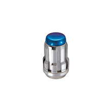 Laden Sie das Bild in den Galerie-Viewer, McGard SplineDrive Tuner 4 Lug Install Kit w/Tool (Cone) M12x1.5 / 13/16 Hex - Blue Cap (Clamshell)