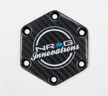 गैलरी व्यूवर में इमेज लोड करें, NRG Carbon Fiber Horn Delete Button Circular Logo Front/ Back - 2to4wheels