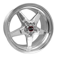Carica l&#39;immagine nel visualizzatore di Gallery, Race Star 92 Drag Star 17x9.5 5x4.75bc 6.43bs Direct Drill Polished Wheel