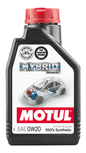 Load image into Gallery viewer, Motul 1L Hybrid Synthetic Motor Oil - 0W20 - Single image 1
