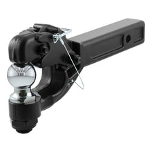 Carica l&#39;immagine nel visualizzatore di Gallery, Curt Receiver-Mount Ball &amp; Pintle Combo (2in Shank 2in Ball 10000lbs)
