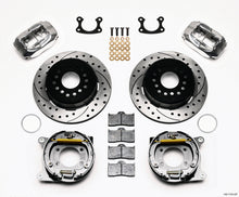 गैलरी व्यूवर में इमेज लोड करें, Wilwood Forged Dynalite P/S P-B Kit Drilled Polished Small Ford 2.66in Offset