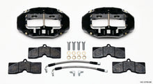 गैलरी व्यूवर में इमेज लोड करें, Wilwood D8-4 Rear Caliper Kit Black Corvette C2 / C3 65-82