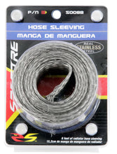 Cargar imagen en el visor de la galería, Spectre MagnaBraid Medium 304SS Braided Radiator Hose Sleeve - 6ft. (Will Cover 4ft. Of Hose)