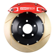 गैलरी व्यूवर में इमेज लोड करें, StopTech BBK 01-07 BMW M3 (E46) Front ST-40 Red Caliper Zinc Slotted 332x32 Rotors