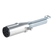 Load image into Gallery viewer, Curt 7-Way Round Connector Plug w/Spring (Trailer Side Packaged)