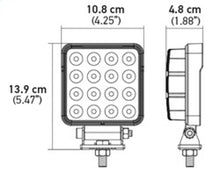 Carica l&#39;immagine nel visualizzatore di Gallery, Hella ValueFit LED Work Lamps 4SQ 2.0 LED MV CR BP