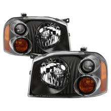 Carica l&#39;immagine nel visualizzatore di Gallery, xTune 01-04 Nissan Frontier OEM Headlights - Black (HD-JH-NF01-AM-BK)