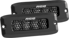 Carica l'immagine nel visualizzatore di Gallery, Rigid Industries SR-Q Series PRO Midnight Edition - Spot - Diffused - Pair