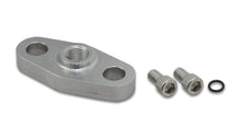 Cargar imagen en el visor de la galería, Vibrant Aluminum Turbo Oil Inlet Flange w/ -4AN Male for Garrett GT4202/4294/4508