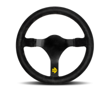 Carica l&#39;immagine nel visualizzatore di Gallery, Momo MOD31 Steering Wheel 320 mm -  Black Suede/Black Spokes