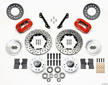 गैलरी व्यूवर में इमेज लोड करें, Wilwood Forged Dynalite Front Kit 11.00in Drilled Red 70-78 Camaro
