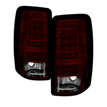 Charger l&#39;image dans la galerie, Xtune GMC Yukon Denali Xl 01-06 Version 2 C Shape LED Tail Lights Red Smoke ALT-ON-CD00-G2-LED-RS