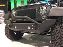 Carica l'immagine nel visualizzatore di Gallery, Iron Cross 18-19 Jeep Wrangler JL Full Size Base Front Bumper w/Bar - Matte Black