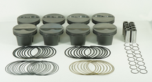 Carica l&#39;immagine nel visualizzatore di Gallery, Mahle MS Piston Set SBC 361ci 4.05in Bore 3.500in Stroke 5.7in Rod .927in Pin -4cc 10.7 CR Set of 8