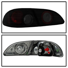Carica l&#39;immagine nel visualizzatore di Gallery, Spyder Toyota Corolla 98-02 Euro Tail Lights Black Smoke ALT-YD-TC98-BSM