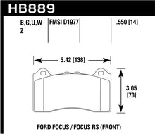 Laden Sie das Bild in den Galerie-Viewer, Hawk HP Plus Track Only Ferro-Carbon Brake Pads